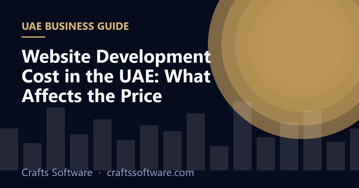 Website Development Cost in the UAE: What Affects the Price