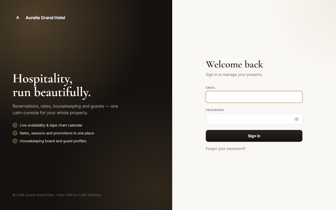 Premium Hotel CMS - Direct Booking, Hotel Website & Management Software — screenshot 3
