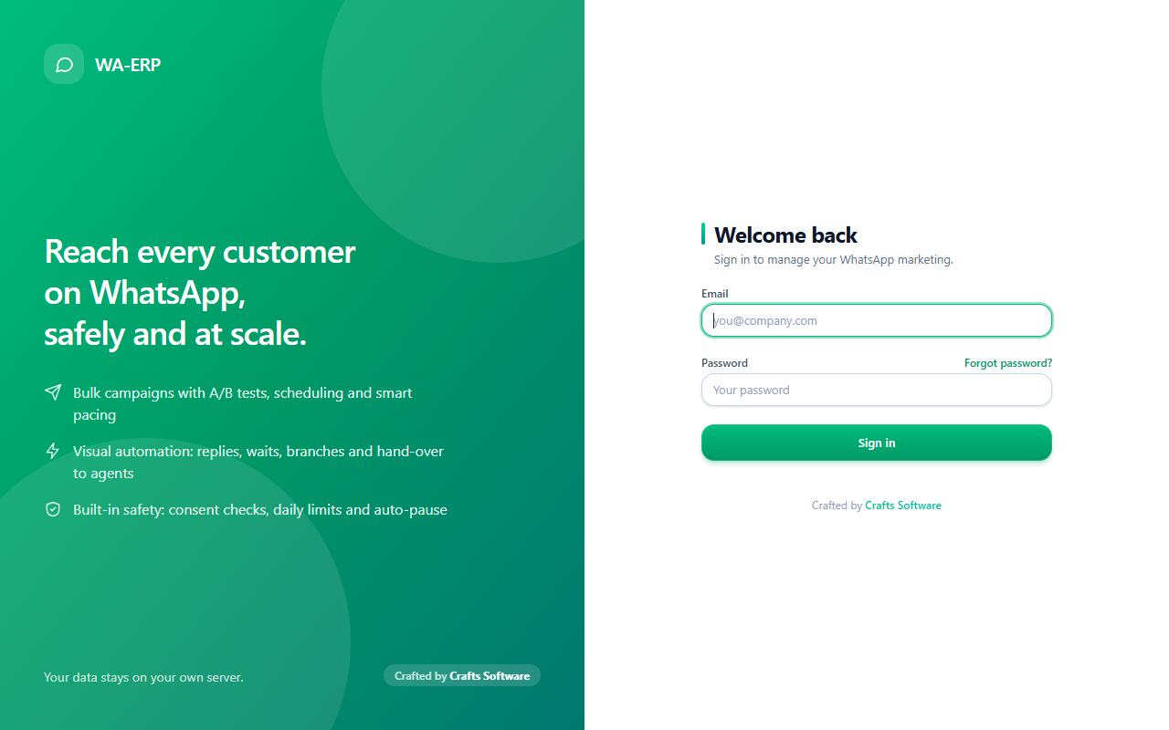 WhatsApp No.1 Bulk Marketing ERP | Complete WhatsApp Marketing Automation & CRM | WA-ERP — screenshot 5