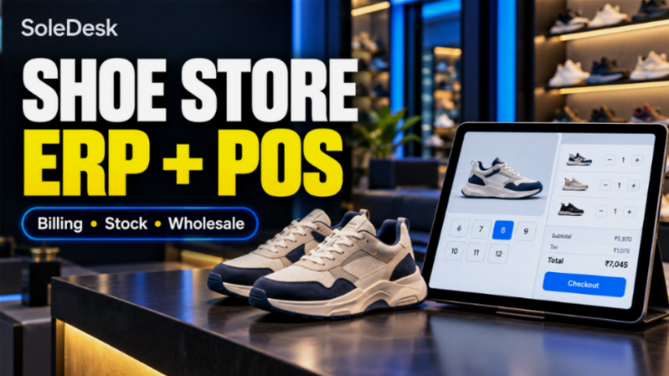 SoleDesk — An Intelligent POS & ERP System for Footwear Businesses — screenshot 1